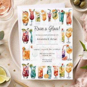 Modern Cocktail Collection Party Invitation