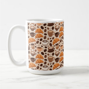 Modern Coffee Aesthetic Pattern Mug