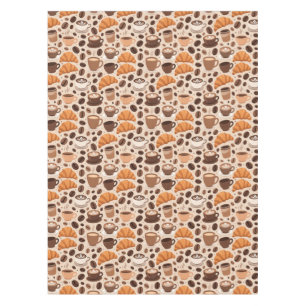 Modern Coffee Aesthetic Pattern Tablecloth