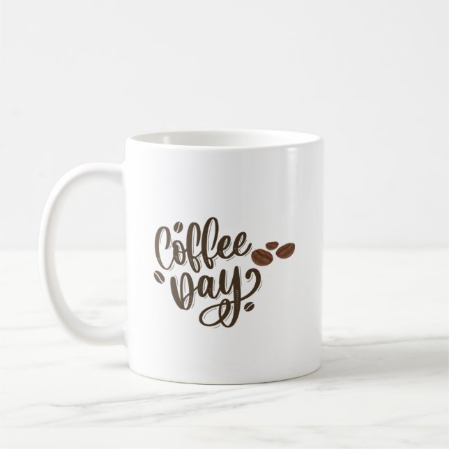 Modern Coffee Mug (Left)