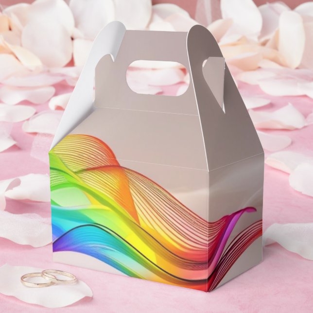 Modern Coffee Shop Café tea Bar Custom Barista  Favour Box (Wedding)