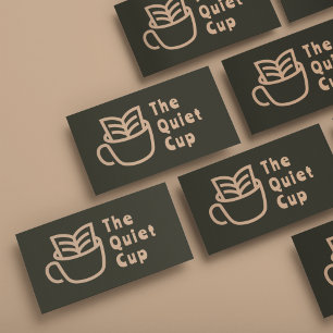 Modern Coffee Shop l Professional Logo  Business Card
