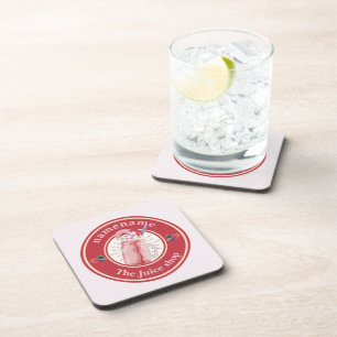 Modern Cold Smoothies fruit Juice shop staff name Coaster