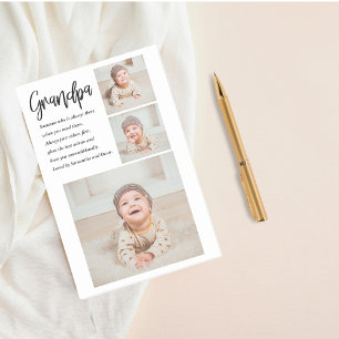 Modern Collage Best Grandpa Ever Beauty Gift Post-it Notes