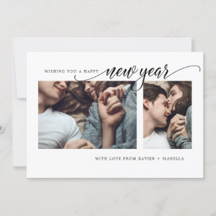 Modern Collage New Year Holiday Card