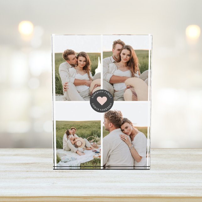 Modern Collage Personalised Family Photo Gift (Creator Uploaded)