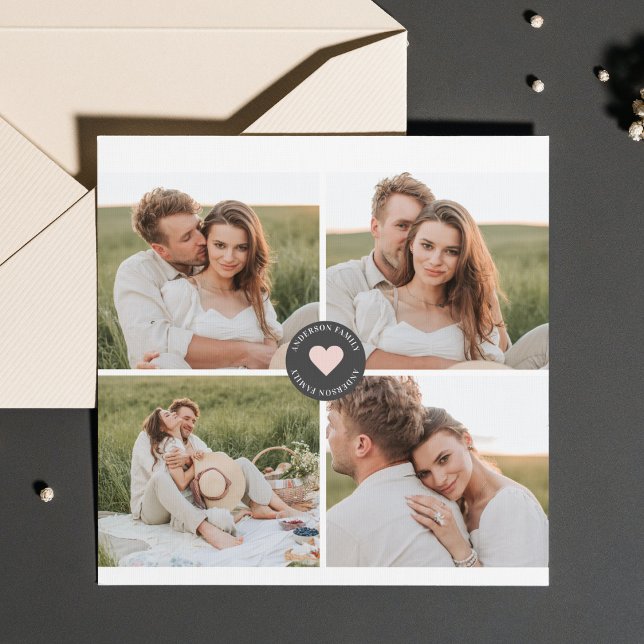 Modern Collage Personalised Family Photo Gift (Creator Uploaded)