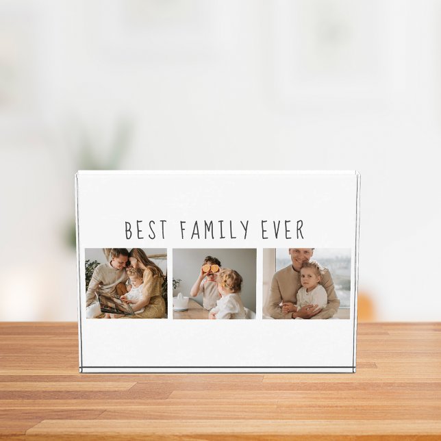 Modern Collage Photo & Best Family Ever Best Gift (Creator Uploaded)
