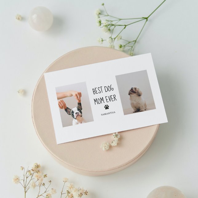 Modern Collage Photo Best Mum Dog Ever  (Creator Uploaded)