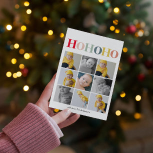 Modern Collage Photo   Colorful HOHOHO 