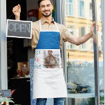 Modern Collage Photo Colourful Best Dad Ever Gift Apron<br><div class="desc">The "Modern Collage Photo Colourful Best Dad Ever Gift" is a personalised and unique present for any dad who deserves to be celebrated. The gift is a collage photo made up of several individual images that have been carefully arranged to create a stunning and eye-catching design. The gift is a...</div>