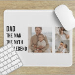 Modern Collage Photo | Dad Gift Mouse Pad<br><div class="desc">Modern collage photo gift can be one of the best Father's Day gifts that you can give your dad. It's a unique and personal way to show your appreciation and love for your dad,  while also allowing you to be creative and have fun with the gift.</div>