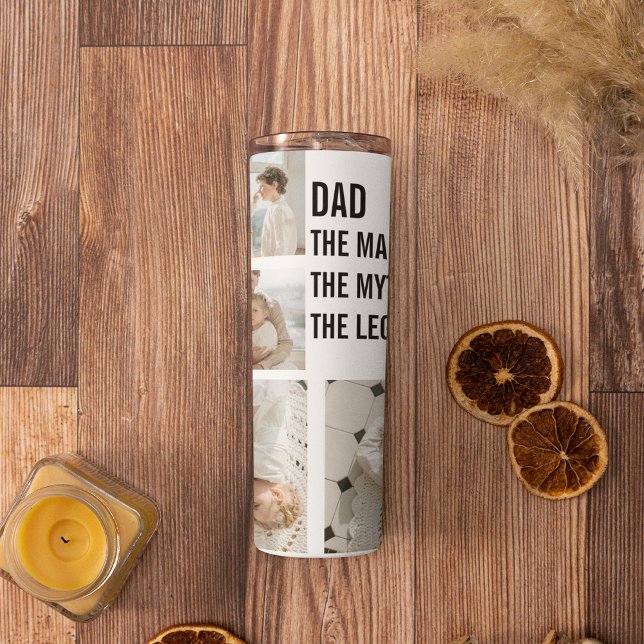 Modern Collage Photo | Dad Gift Thermal Tumbler (Creator Uploaded)