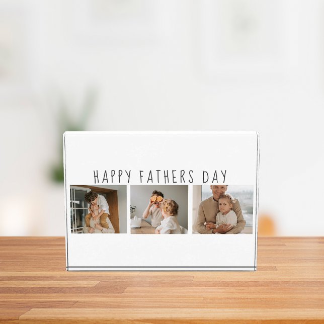 Modern Collage Photo & Happy Fathers Day Best Gift (Creator Uploaded)