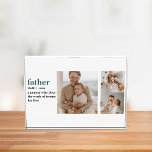 Modern Collage Photo Happy Fathers Day Gift<br><div class="desc">modern collage photo happy Fathers Day gift with green can be a beautiful and meaningful way to show your dad how much he means to you. Get creative and have fun putting together a personalised and thoughtful gift that he'll treasure for years to come.</div>
