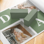 Modern Collage Photo & Happy Fathers Day Gift Yoga Mat<br><div class="desc">A modern collage photo is a creative way to celebrate and honour someone special in your life, such as your father, on Father's Day. It involves compiling various photos and arranging them together in a visually appealing manner to create a cohesive and meaningful composition. To create a modern collage photo...</div>