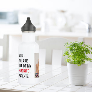 Modern Collage Photo & Happy Mothers Day Gift 532 Ml Water Bottle