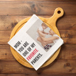 Modern Collage Photo & Happy Mothers Day Gift Tea Towel<br><div class="desc">Modern Collage Photo & Text Happy Mothers Day Gift. Best Personalized Gift For Mothers day,  Woman's day or Mom Birthday.  Surprise Mom With a Gift That’s As Amazing As She Is.</div>