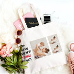 Modern Collage Photo & Happy Mothers Day Gift Tote Bag<br><div class="desc">Modern Collage Photo & Text Happy Mothers Day Gift. Best Personalised Gift For Mothers day,  Woman's day or Mum Birthday.  Surprise Mum With a Gift That’s As Amazing As She Is.</div>