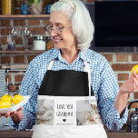 Modern Collage Photo Love You Grandma Best Gift Apron<br><div class="desc">A modern collage photo of you and your grandma can be the perfect gift to show her how much you love and appreciate her. This unique and thoughtful gift is a great way to preserve your special memories together and create a beautiful piece of art that she can display in...</div>