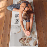 Modern Collage Photo Love You Grandma Best Gift Yoga Mat<br><div class="desc">A modern collage photo of you and your grandma can be the perfect gift to show her how much you love and appreciate her. This unique and thoughtful gift is a great way to preserve your special memories together and create a beautiful piece of art that she can display in...</div>