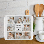 Modern Collage Photo Love You Grandpa Best Gift Cutting Board<br><div class="desc">Modern Collage Photo Love You Grandpa Best Gift</div>