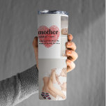 Modern Collage Photo & Red Heart Mother Gift Thermal Tumbler<br><div class="desc">The modern collage photo and text red heart mother gift is a beautiful and unique present that any mother would love to receive. This gift is a personalized work of art that combines favorite photos and heartfelt messages to create a one-of-a-kind keepsake. The modern design of the collage is sure...</div>