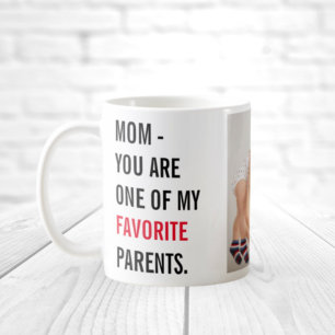 Modern Collage Photo & Text Happy Mothers Day Gift Coffee Mug