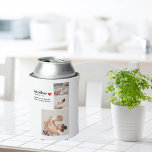 Modern Collage Photo & Text Red Heart Mother Gift Can Cooler<br><div class="desc">The modern collage photo and text red heart mother gift is a beautiful and unique present that any mother would love to receive. This gift is a personalized work of art that combines favorite photos and heartfelt messages to create a one-of-a-kind keepsake. The modern design of the collage is sure...</div>