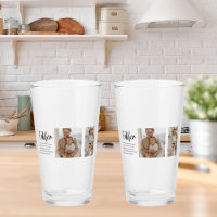 Modern Collage Photo With Father Best Quote Gift