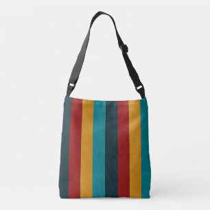 Modern Color Block Crossbody Bag