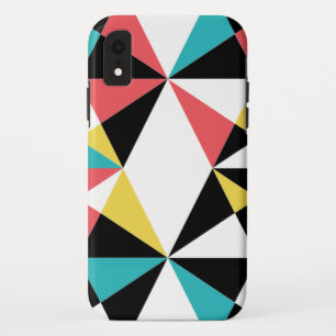 Modern, colorful, fun, trendy, geometric pattern Case-Mate iPhone case
