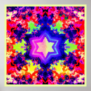 Modern Colorful Pattern Design Poster