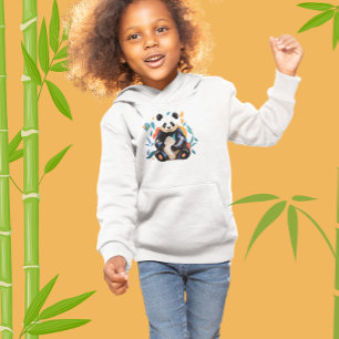 Modern Colorful Sitting Panda Bear