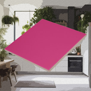 Modern Colors - Bright Magenta Ceramic Tile