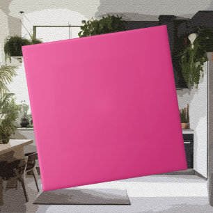Modern Colors - Neon Pink Purple Ceramic Tile