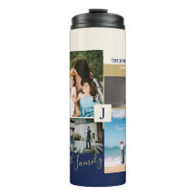 Modern Colour block Family Photo Collage