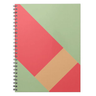 Modern Colour Block Geo 1 Notebook
