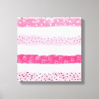 modern colour block stripes white pink brushstroke