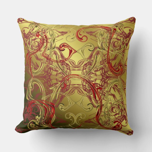 modern colour pattern cushion (Front)