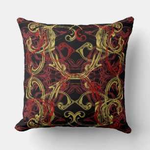 modern colour pattern cushion