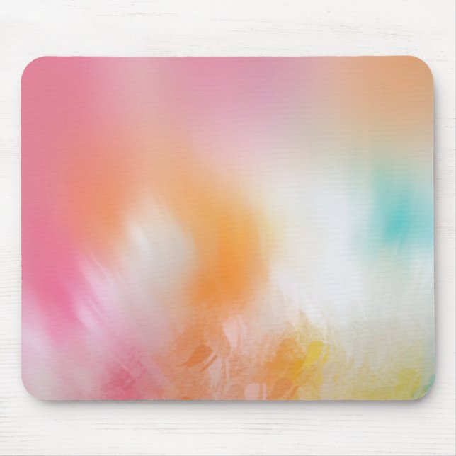 Modern Colourful Abstract Art Elegant Template Mouse Pad (Front)