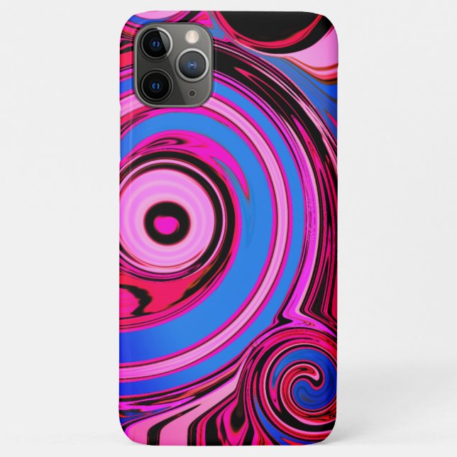 Modern Colourful Abstract Barely There iPhone Case (Back)