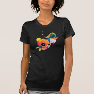Modern colourful artistic geometric composition T-Shirt
