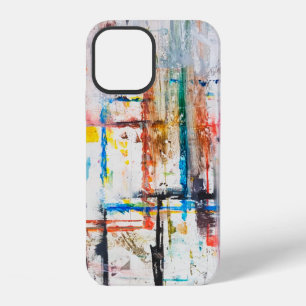 Modern colourful background.art,contemporary,moder iPhone 12 case