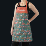 Modern colourful bold typography plans and ideas n apron<br><div class="desc">Modern colourful bold typography plans and ideas fun apron. Ideal Christmas,  Birthday,  New school year,  Business or teacher gift.</div>