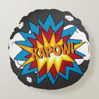 Modern Colourful Comic Book KAPOW Pop Art