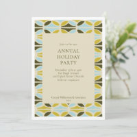 Modern Colourful Corporate Annual Holiday Party