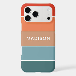Modern Colourful Earth Colorblock Personalised Nam