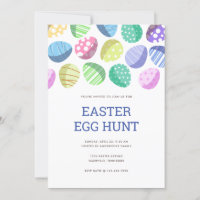 Modern Colourful Easter Egg Hunt